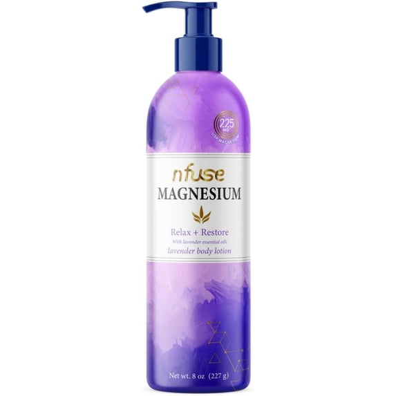 (Pack Of 6) Nfuse Lotion Unscented Magnesium 8 Oz