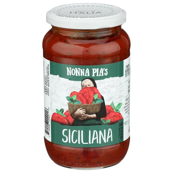 (Pack Of 6) Nonna Pias Sauce Siciliana Pasta 19.4 Oz