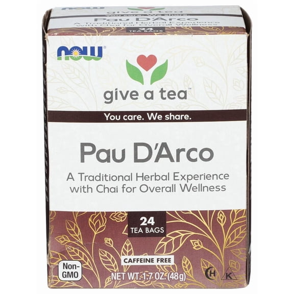 (Pack Of 6) Now Give A Tea Tea Pau D Arco 24 bag
