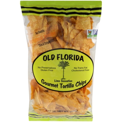 (Pack Of 6) Old Florida Gourmet Chip Corn Lime 11 Oz