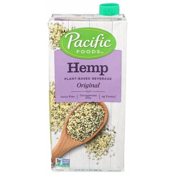 (Pack Of 6) Pacific Foods Hemp Milk Original 32 Fl Oz