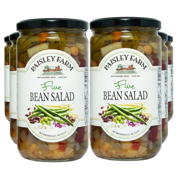 (Pack Of 6) Paisley Farm Salad Bean Five 24 Fo