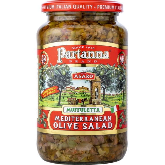 (Pack Of 6) Partanna Mediterranean Olive Salad 19 Oz