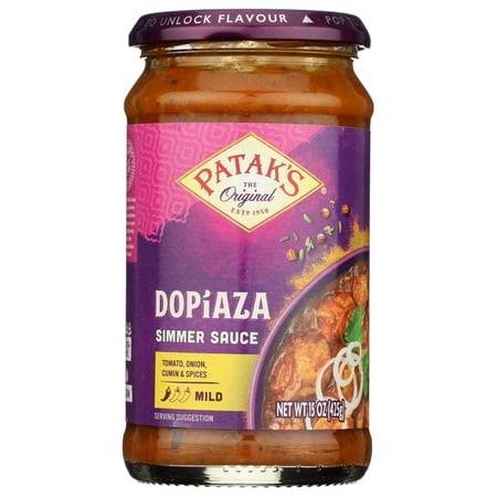 (Pack Of 6) Pataks Cooking Sauce Dopiaza 15 Oz