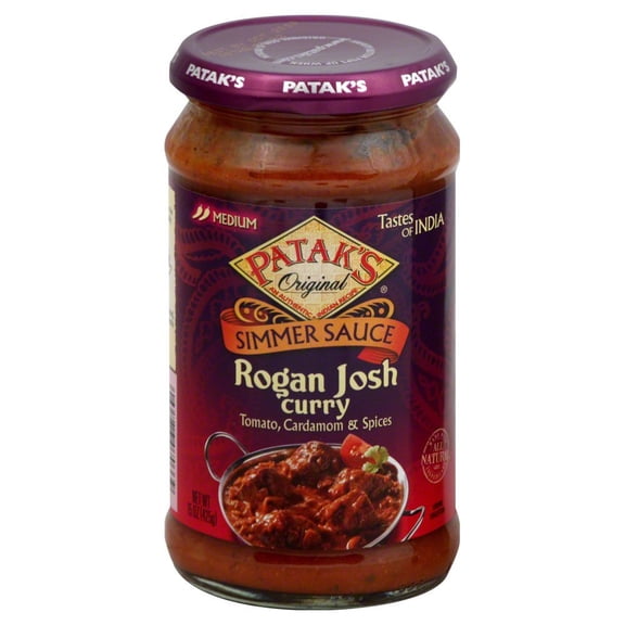 (Pack Of 6) Pataks Cooking Sauce Rogan Josh 15 Oz