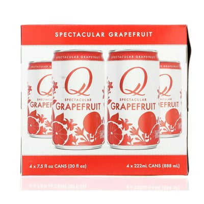 (Pack Of 6) Q Tonic Soda Grapefruit 4 Pack 30 Fo