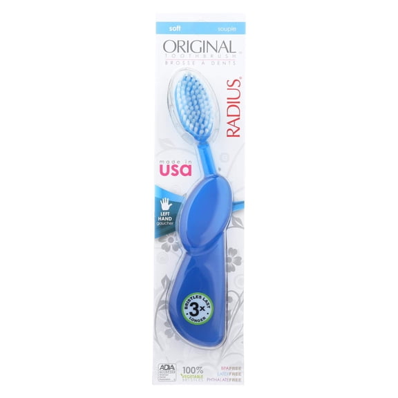 (Pack Of 6) Radius Toothbrush Big Brush Left Hand 1 Each