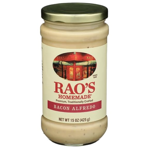 (Pack Of 6) Raos Sauce Bacon Alfredo 15 Oz