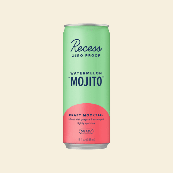 (Pack Of 6) Recess Non-Alcoholic Mojito 4 Pack 48 Fo
