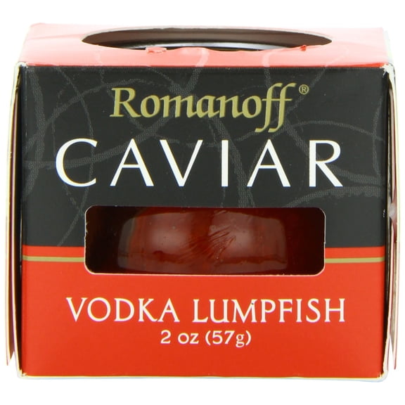 (Pack Of 6) Romanoff Caviar Lumpfish Red Vodka 2 Oz