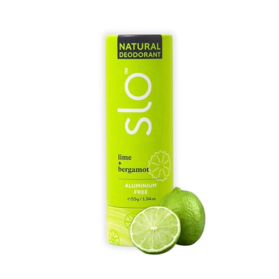 (Pack Of 6) SLO Deodorant Lime Bergamot 1.94 Oz
