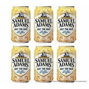 [Pack Of 6] Samuel Adams Just The Haze Hazy, Juicy NA Non Alcoholic IPA Beer Drink - 12 Fl Oz