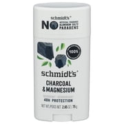 Pack Of 6 Schmidts Deodorant Charcoal & Magnesium 2.65 Oz