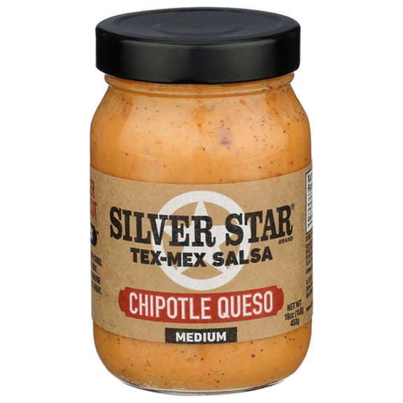 (Pack Of 6) Silverstar Dip Queso Chipotle Medium 16 Oz