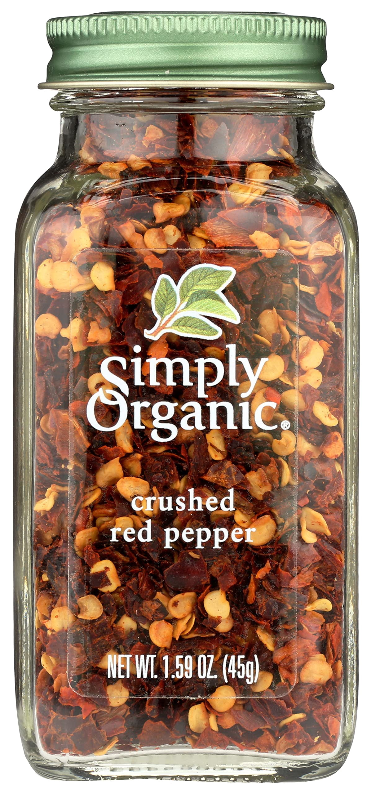 (Pack Of 6) Simply Organic Bottle Red Pepper Crushed 1.59 Oz