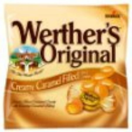 Pack Of 6 (Six) Creamy Caramel Filled Hard Candies By Werthers Original Storck, Made In Germany You Will Receive 6 Bags Of 2.65 Oz. (75G)