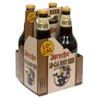 (Pack Of 6) Sprecher Soda Root Beer Low Calorie 4 Pack 64 Fo