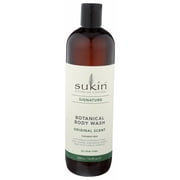 Pack Of 6 Sukin Signature Botanical Body Wash Original Scent 16.9 Fl Oz
