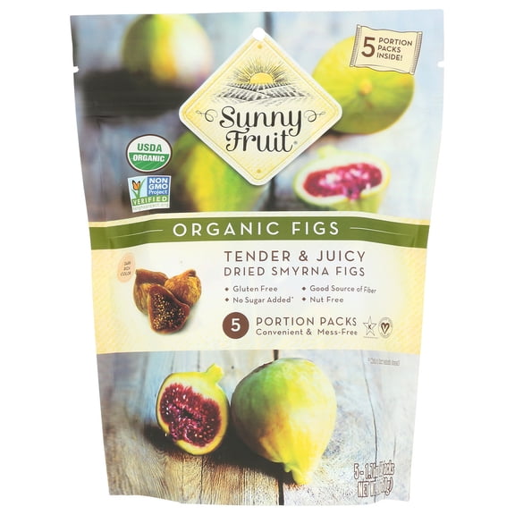 (Pack Of 6) Sunny Fruit Fruit Figs Dried Packs 8.8 Oz