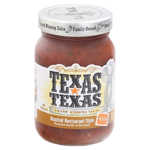 (Pack Of 6) Texas Texas Salsa Roasted Restaurant Style Mild 16 Oz