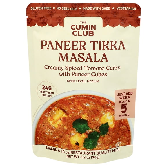 (Pack Of 6) The Cumin Club Paneer Tikka 3.2 Oz