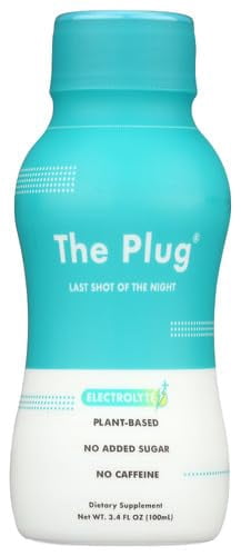 (Pack Of 6) The Plug Drink Shot Electrolyte 3.4 Fl Oz