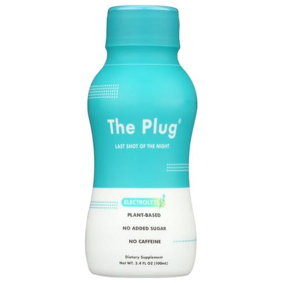 (Pack Of 6) The Plug Drink Shot Electrolyte 3.4 Fl Oz