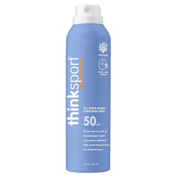 (Pack Of 6) Think Spray SPF50 Clear Zinc 6 Fl Oz