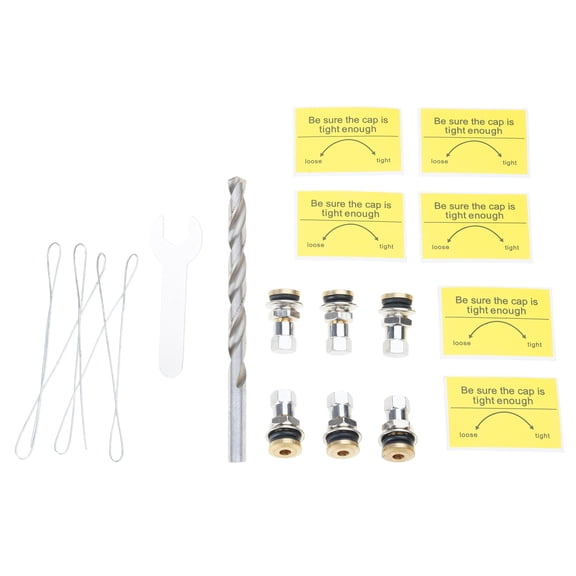 Pack Of 6 Ventilation Caps For Fuels Canister Tanks Leak Proof Design With Accessories Leak Proof Fuels Tanks Vent
