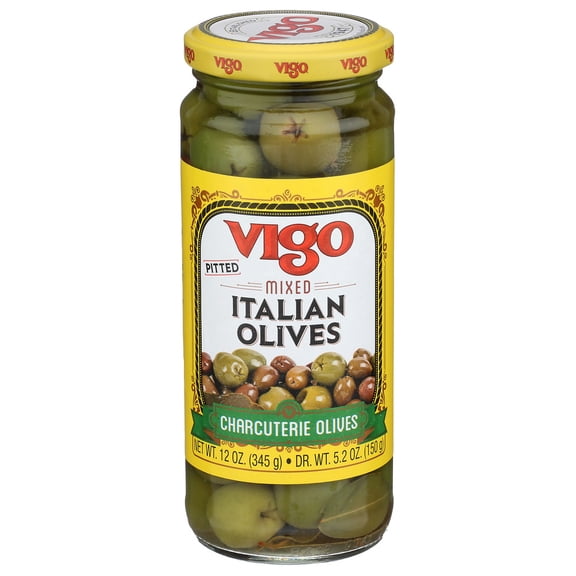 (Pack Of 6) Vigo Olives Mixed Charcuterie 5.2 Oz