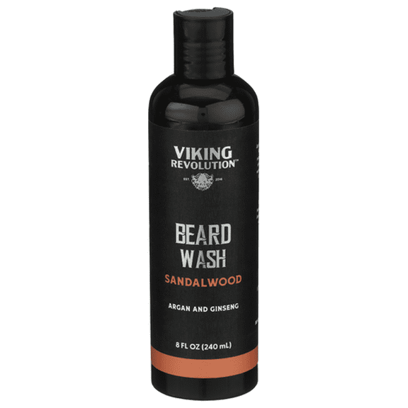(Pack Of 6) Viking Revolution Wash Beard Sandalwood 8 Fl Oz