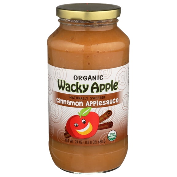 (Pack Of 6) Wacky Apple Applesauce Cinnamon 24 Oz