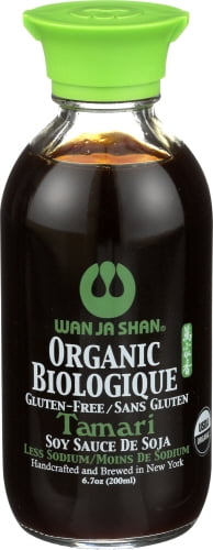 (Pack Of 6) Wanjashan Tamari Less Sodium Dispenser Organic 6.7 Oz