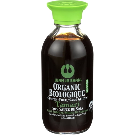 (Pack Of 6) Wanjashan Tamari Less Sodium Dispenser Organic 6.7 Oz
