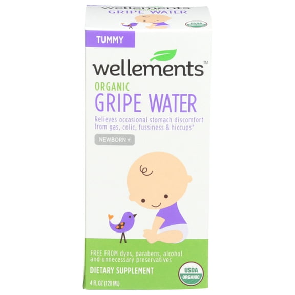 (Pack Of 6) Wellements Gripe Water 4 Oz