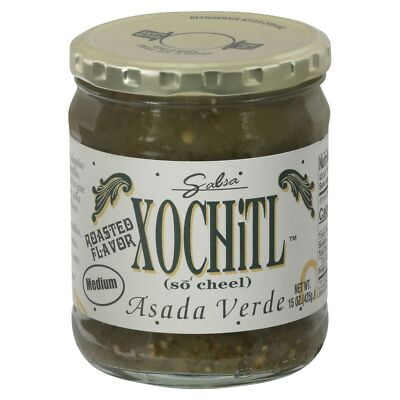 (Pack Of 6) Xochitl Salsa Asada Verde Medium 15 Oz