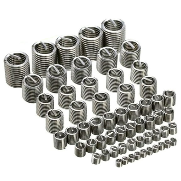 Pack Of 60 Metric Coarse Thread Inserts Wire Thread Insert for Stable Connection
