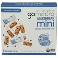thumbnail image 1 of (Pack Of 7) Gomacro Bar Oatmeal Chocolate Chip Mini 7.2 Oz, 1 of 1