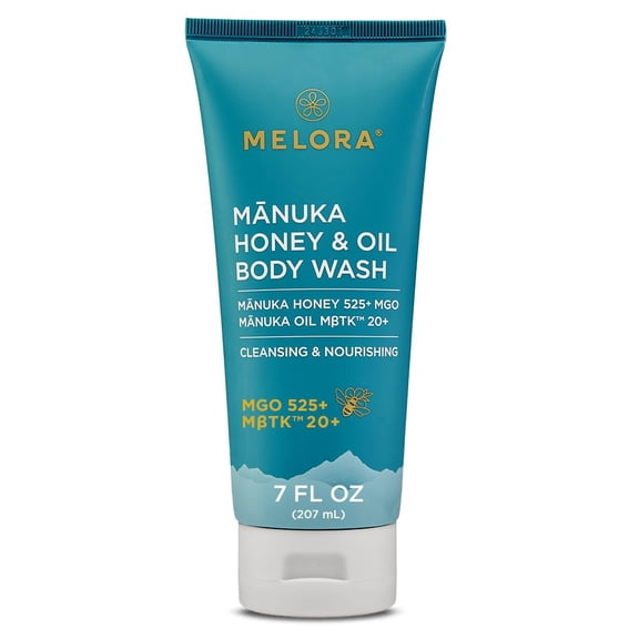 (Pack Of 7) Melora Manuka Honey & Oil Body Wash 7 Fl Oz