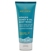 Pack Of 7 Melora Manuka Honey & Oil Body Wash 7 Fl Oz