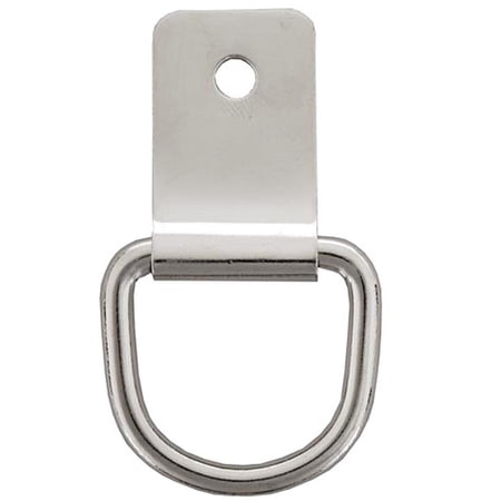 Pack Of 8 1-1/2 In Hilason Horse Saddle Nickel Plated Dee Clip