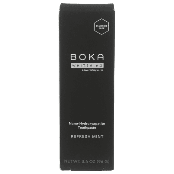 (Pack Of 8) Boka Whitening Refresh Mint Toothpaste 3.4 Oz
