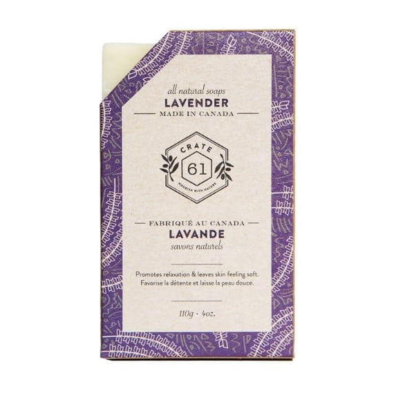 (Pack Of 8) Crate 61 Soap Bar Lavendar 4 Oz