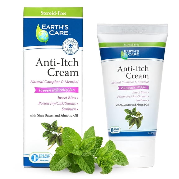 (Pack Of 8) Earth's Care Cream Anti-Itch 2.5 Oz