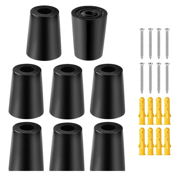 Pack Of 8 Elegant Vertical Ski Garment Snowboard Wall Mount Display Hanger Rack Ski Gear Holder for Home Or Garage Use