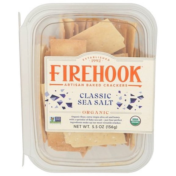 (Pack Of 8) Firehook Cracker Sea Salt 5.5 Oz