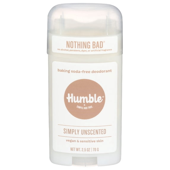 (Pack Of 8) Humble Brands Deodorant Simply Unscented 2.5 Oz