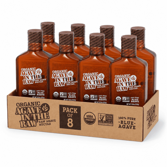 (Pack Of 8) In The Raw Agave In The Raw 18.5 Oz