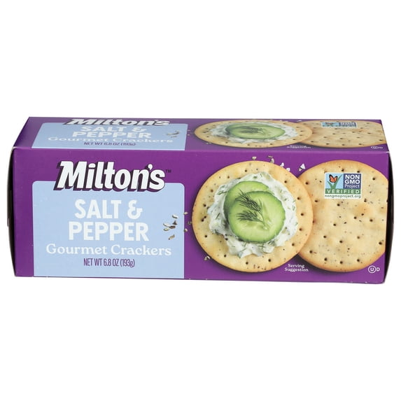 (Pack Of 8) Miltons Cracker Salt And Pepper 6.8 Oz
