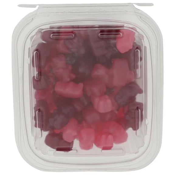 (Pack Of 8) No Label Eb Gummy Bears Tub Non Gmo 11 Oz